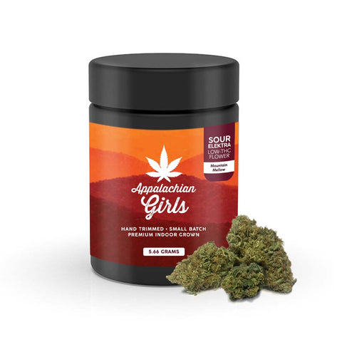 5.66g Jar of Mountain Mellow - Sour Elektra Flower