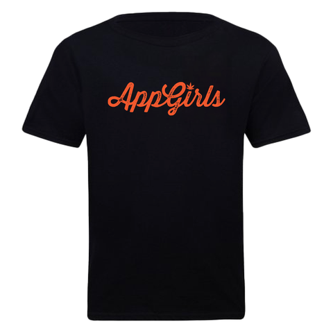 AppGirls Script Logo - District® Soft-Touch Unisex Fitted T-shirt